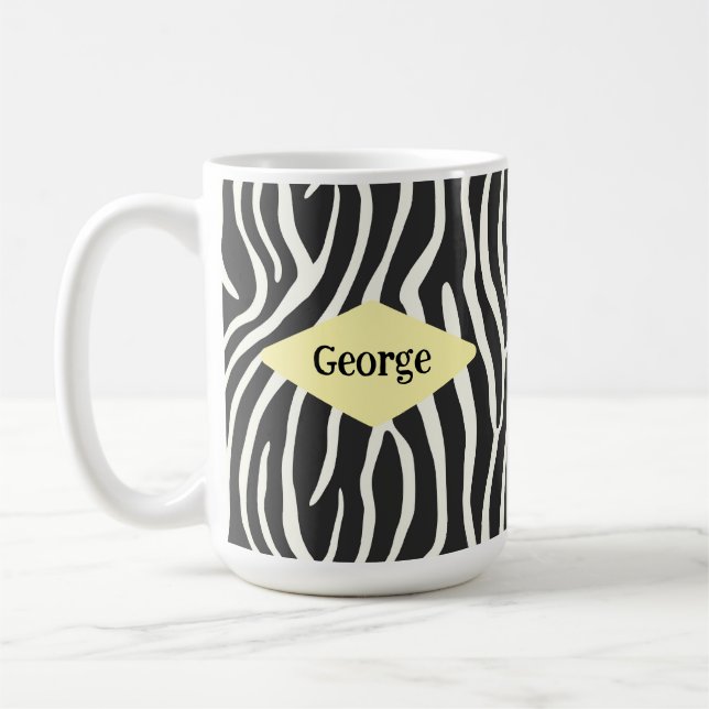Taza Cebra Kaffemugg (Vänster)