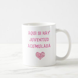Taza celebrando la juventud kaffemugg