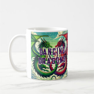 Taza Coffe DANCING DRAZON Kaffemugg