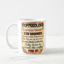 Taza Coffeeology Kaffemugg