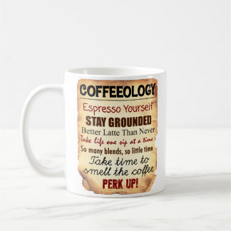 Taza Coffeeology Kaffemugg