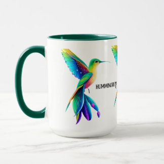 taza colibri multicolor mugg