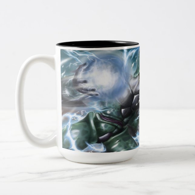 Taza Comics Två-Tonad Mugg (Vänster)