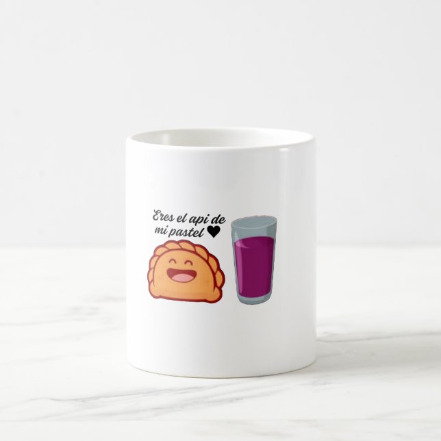 Taza con api y pastel kaffemugg (Center)
