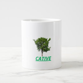 Taza con arbol en via de extinción jumbo mugg