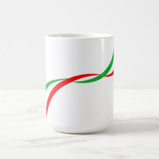 Taza con bandera italiana kaffemugg