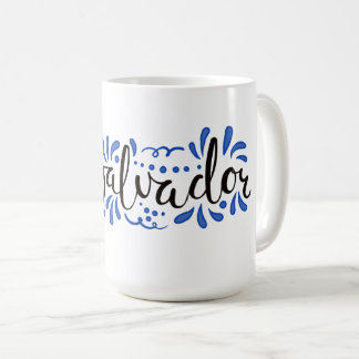 Taza con Diseño de El Salvador Kaffemugg