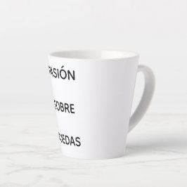 Taza con frase del mundo del motor 