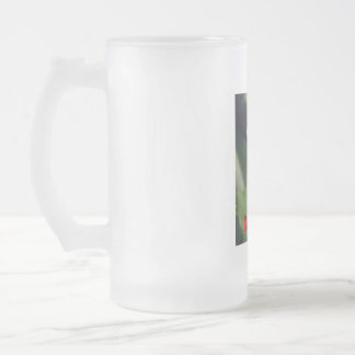 Taza con la foto de una iguana frostat ölglas