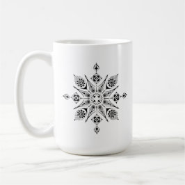 Taza con mandala kaffemugg