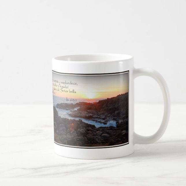Taza con versículo de la biblia kaffemugg (Höger)