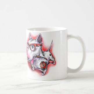 Taza CSB Crazy Bull Terrier Kaffemugg
