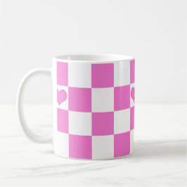 Taza - Cuadrados-Corazón Kaffemugg