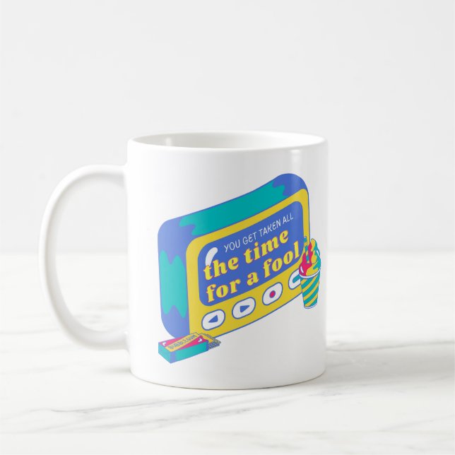 Taza Cup/ taken for a fool Kaffemugg (Vänster)