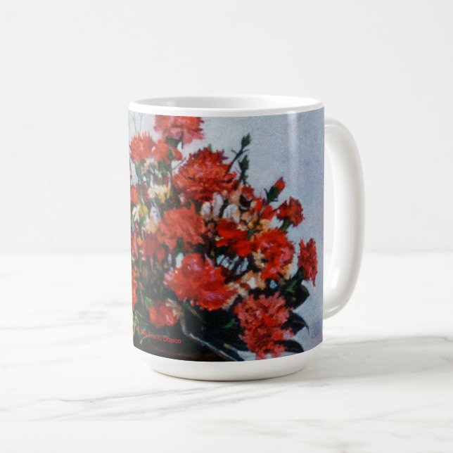 Taza de Café Bodegón de flores Kaffemugg (Framsida höger)