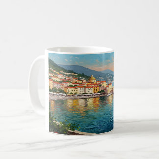 Taza De Café Coastal Village Kaffemugg