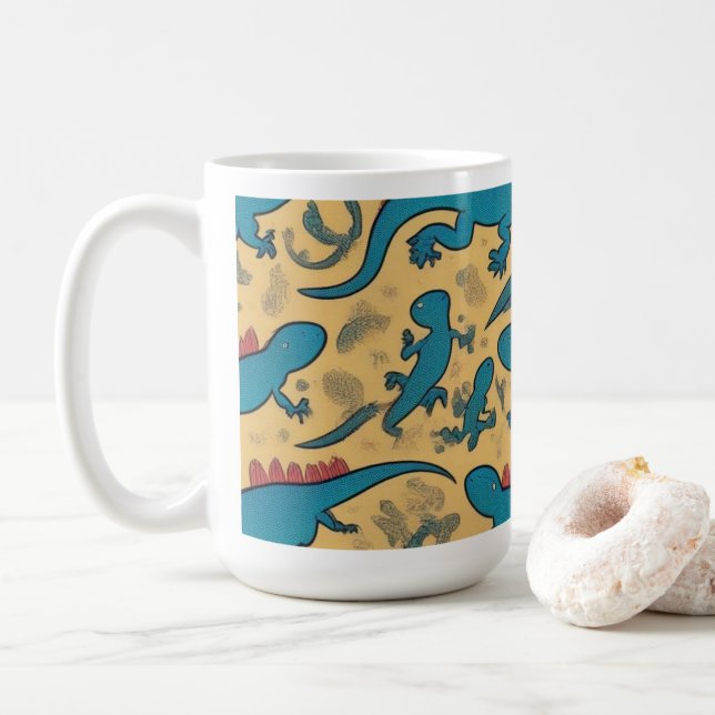  Taza de Café con Diseño de Lagartijas Kaffemugg (Med munk)