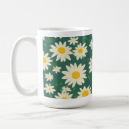 Taza de Café con Diseño de Margaritas Kaffemugg