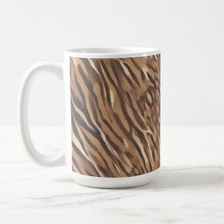 Taza de Cafe con Diseño de Piel de Tigre Kaffemugg