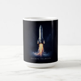 Taza De Café Escape Velocity Rocket Mug Kaffemugg