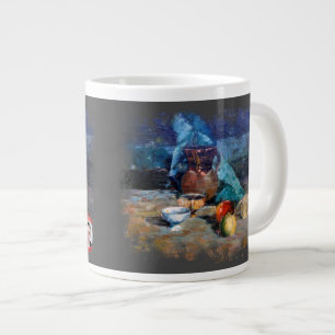 Taza De Café Gigante Bodegón a espátula Jumbo Mugg