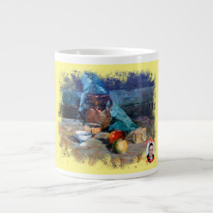 Taza De Café Gigante Bodegón a espátula Jumbo Mugg