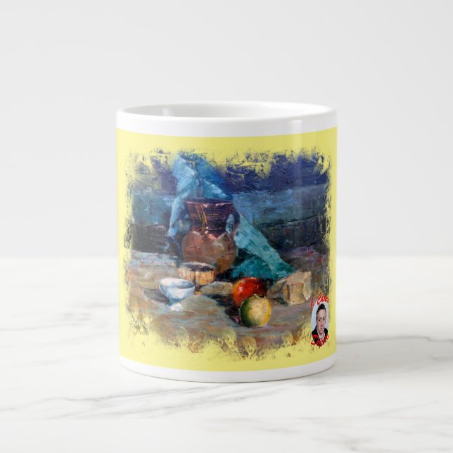 Taza De Café Gigante Bodegón a espátula Jumbo Mugg (Framsidan)