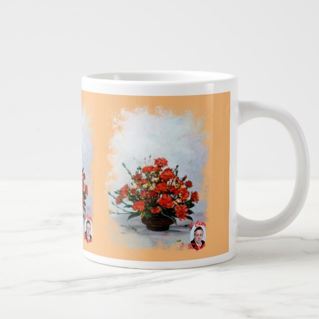 Taza de Café Gigante Bodegón de flores Jumbo Mugg (Höger)