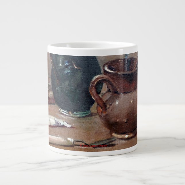 Taza De Café Gigante Bodegón Jumbo Mugg (Framsidan)