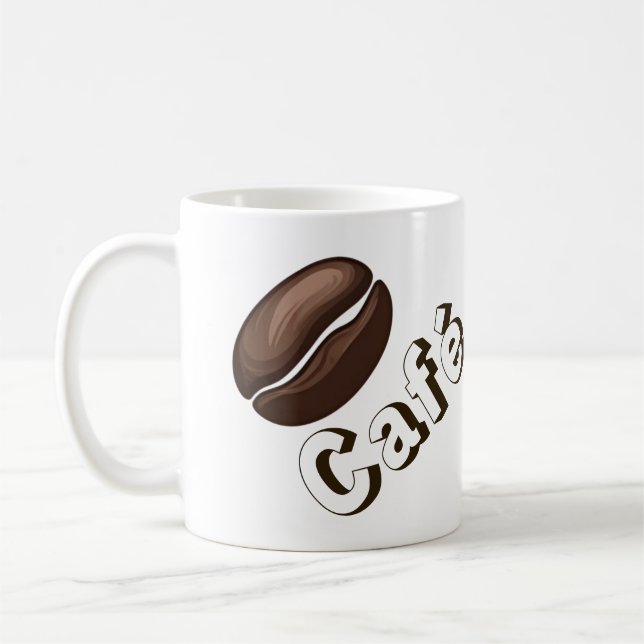 Taza de café kaffemugg (Vänster)