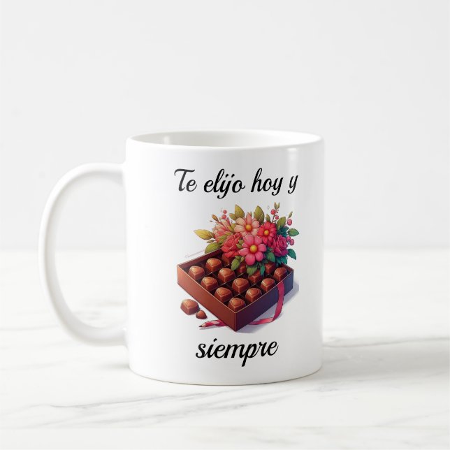Taza de café San Valentín Kaffemugg (Vänster)