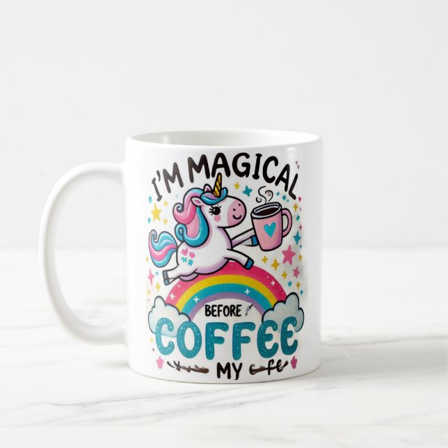 Taza de café - Taza con arcoíris  Kaffemugg (Vänster)