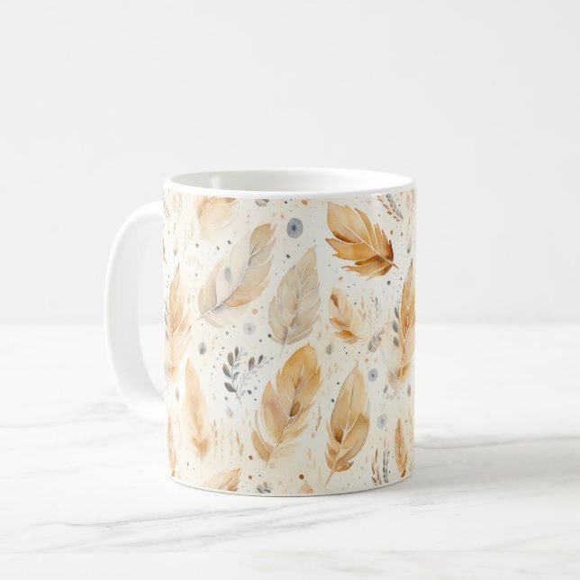 Taza de café - taza con flores  kaffemugg (Framsida vänster)