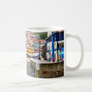 taza de Cudillero en Asturias, España Kaffemugg