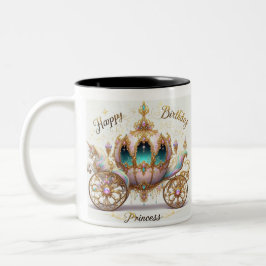 Taza de Cumpleaños. Princess Två-Tonad Mugg