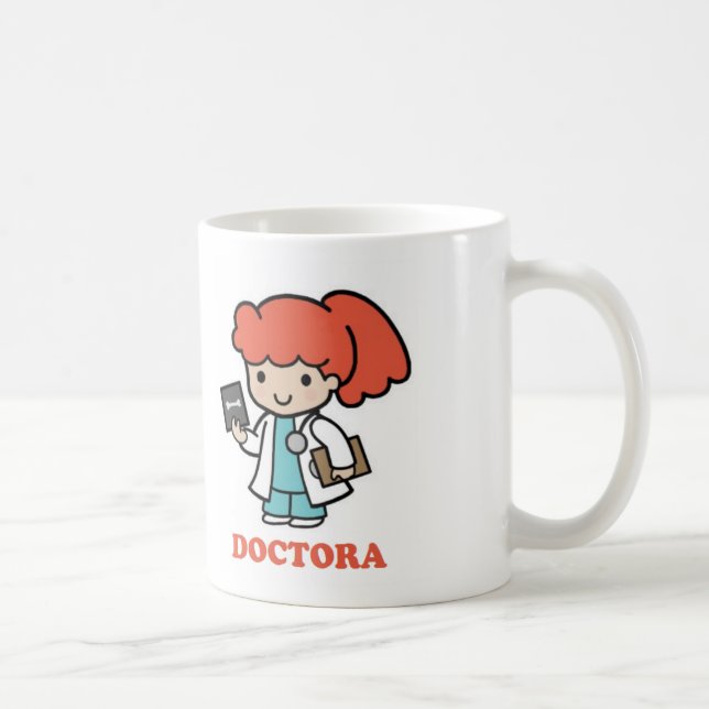 Taza de doctora kaffemugg (Höger)