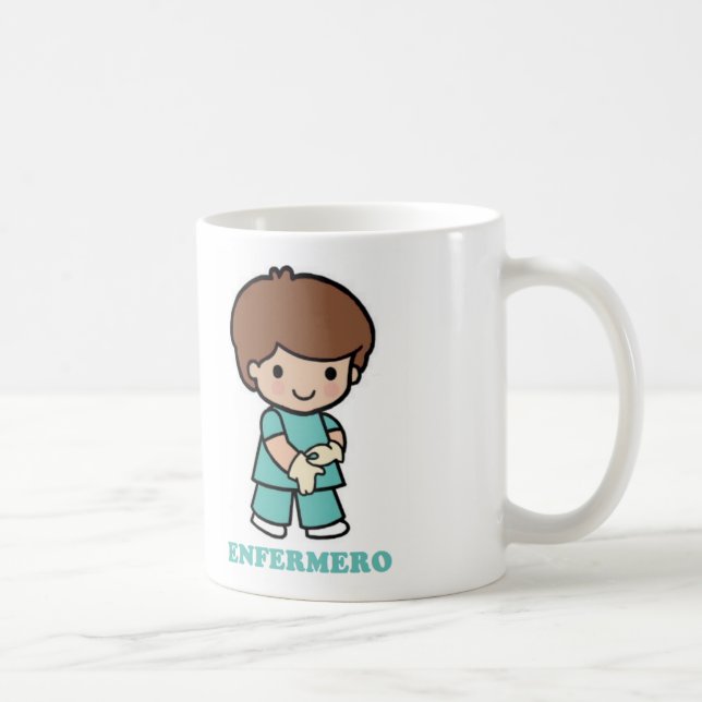 Taza de enfermero kaffemugg (Höger)