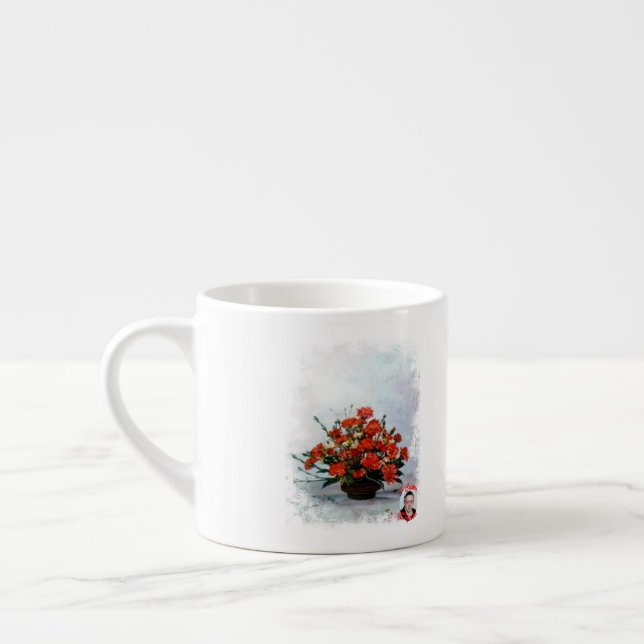 Taza de Espresso Bodegón de flores Espressomugg (Vänster)