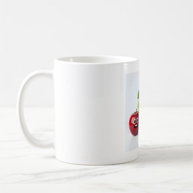 taza de frutas kaffemugg (Vänster)