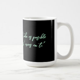 "Taza de inspiración canina" Kaffemugg