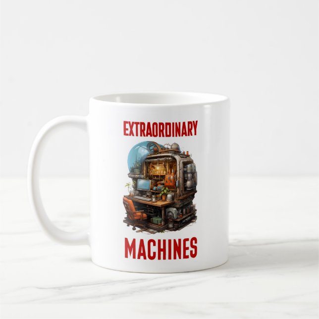 Taza de la colección EXTRAORDINARY MACHINES 08 Kaffemugg (Vänster)