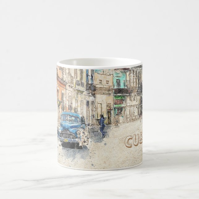 taza de La Habana, Cuba Kaffemugg (Center)