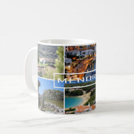 taza de la isla de Menorca - Minorca Kaffemugg