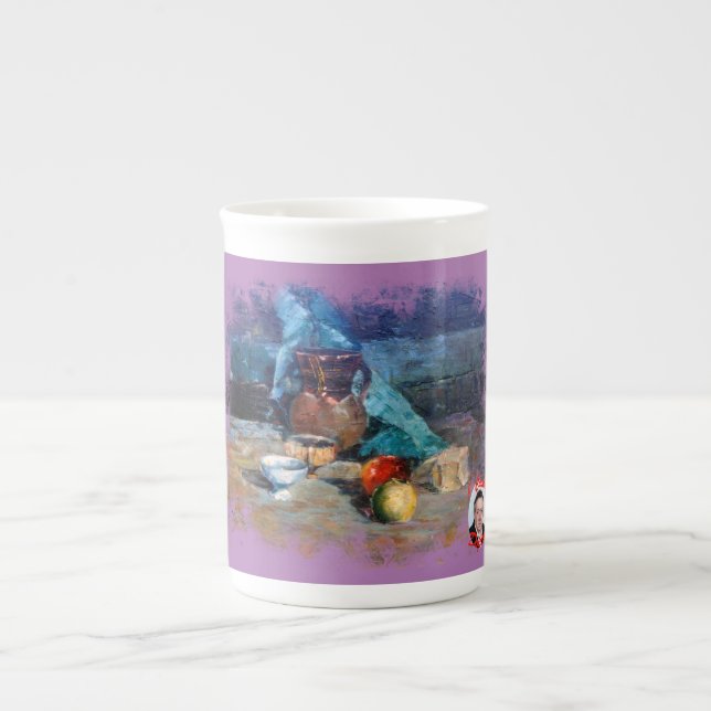 Taza De Porcelana Bodegón a espátula Benporslin Mugg (Framsidan)