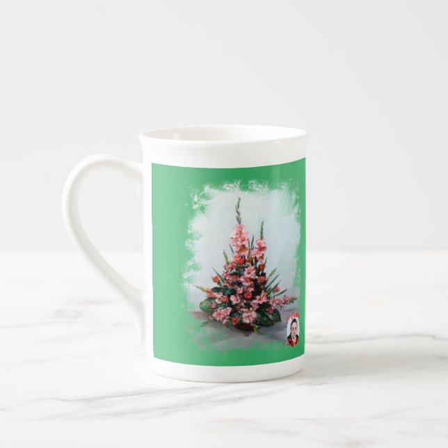 Taza De Porcelana Bodegón de flores Benporslin Mugg (Vänster)