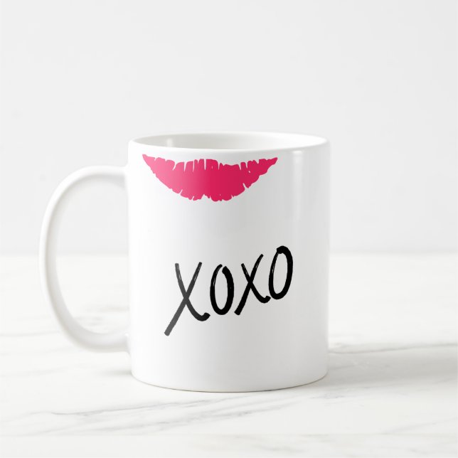Taza de porcelana XOXO Kaffemugg (Vänster)