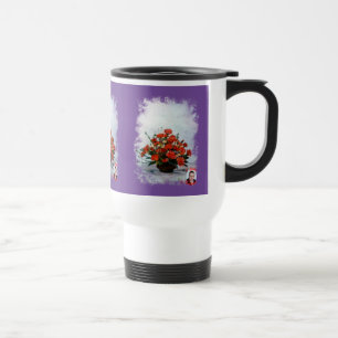 Taza De Viaje Bodegón de flores Resemugg
