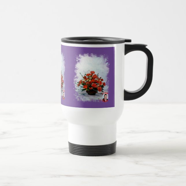 Taza De Viaje Bodegón de flores Resemugg (Höger)