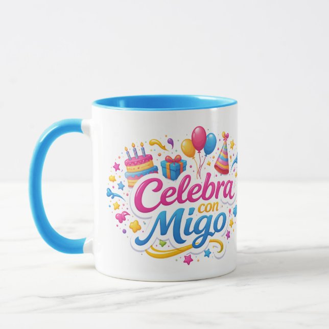 Taza de Viaje y de Regalo con Diseño “Celebra Conm Mugg (Vänster)