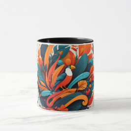 Taza Decorativa Arte Simbólico Equilibrio Mugg